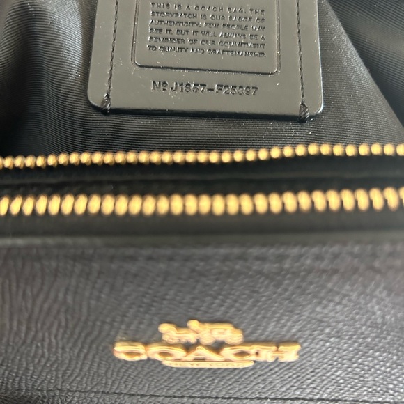 Coach Large Brooke Crossgrain Leather Carry All Satchel Handbag 25926 … - Picture 4 of 14